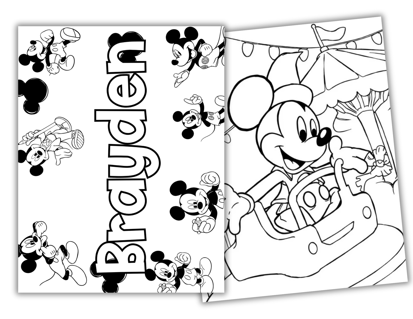 Mickey Coloring Book