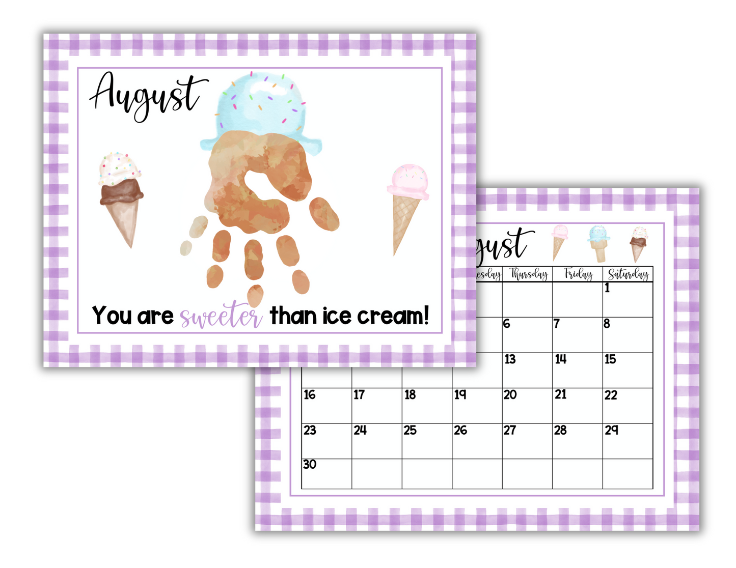 Handprint Calendar 2026
