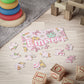 Personalized Kids Puzzle — Easter Eggs & Carrots Name Puzzle (30‑Piece)