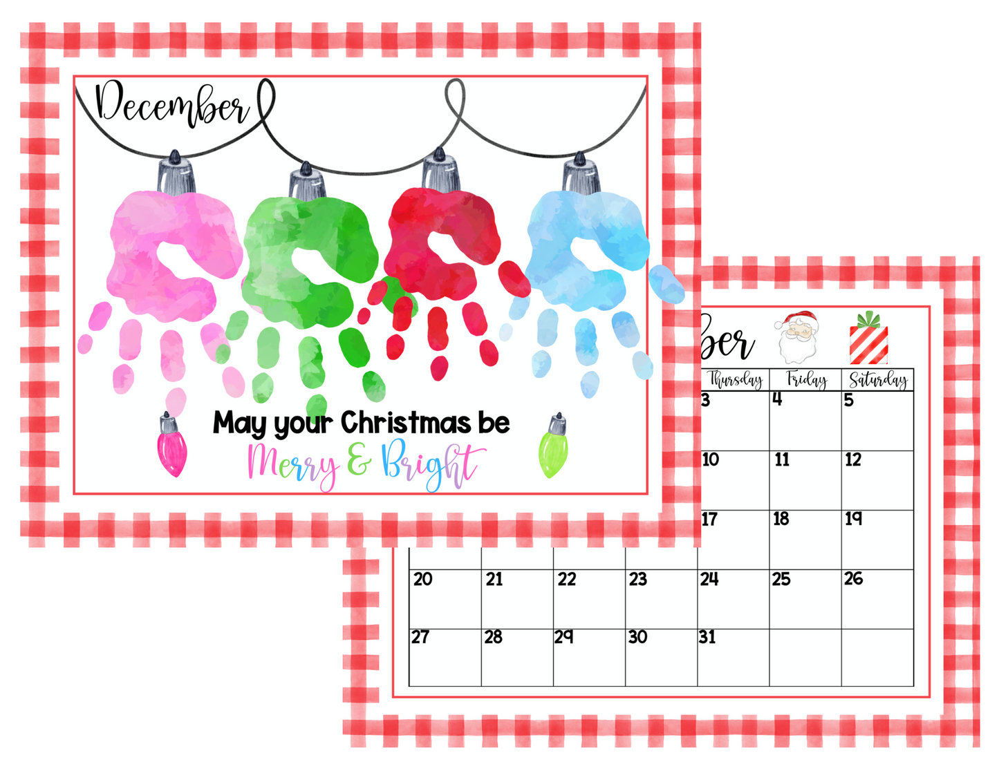 Handprint Calendar 2026