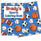 Sports Coloring Book