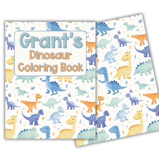 Dino Coloring Book