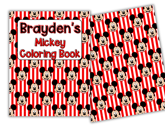 Mickey Coloring Book