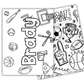 Sports Coloring Book