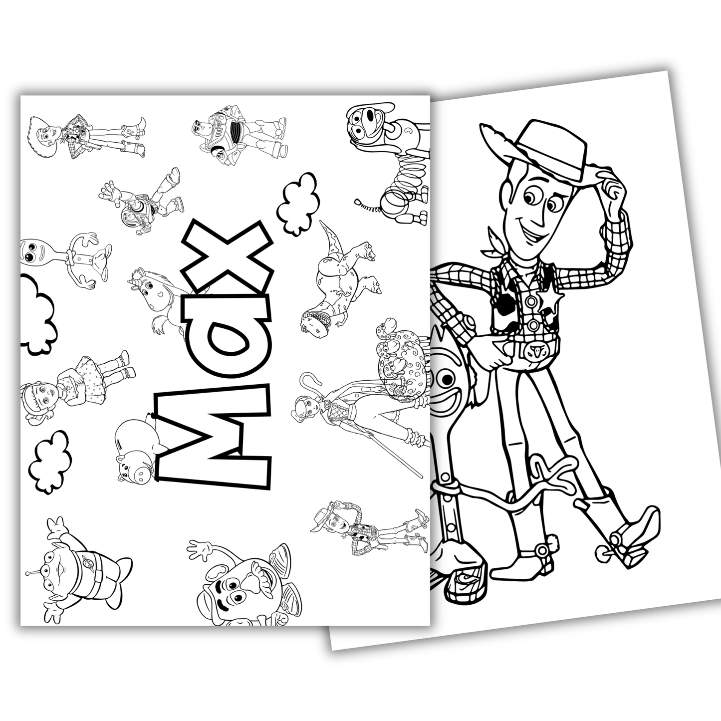 Toy Story Coloring Book
