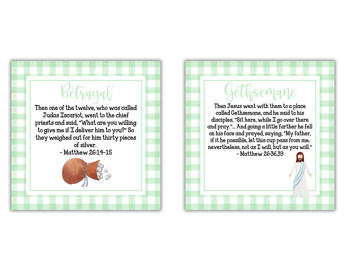 The Story of Easter Story Cards