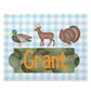 Personalized Kids Hunting Animals Puzzle — Name Puzzle with Duck, Deer & Turkey (120/252/500 pcs)