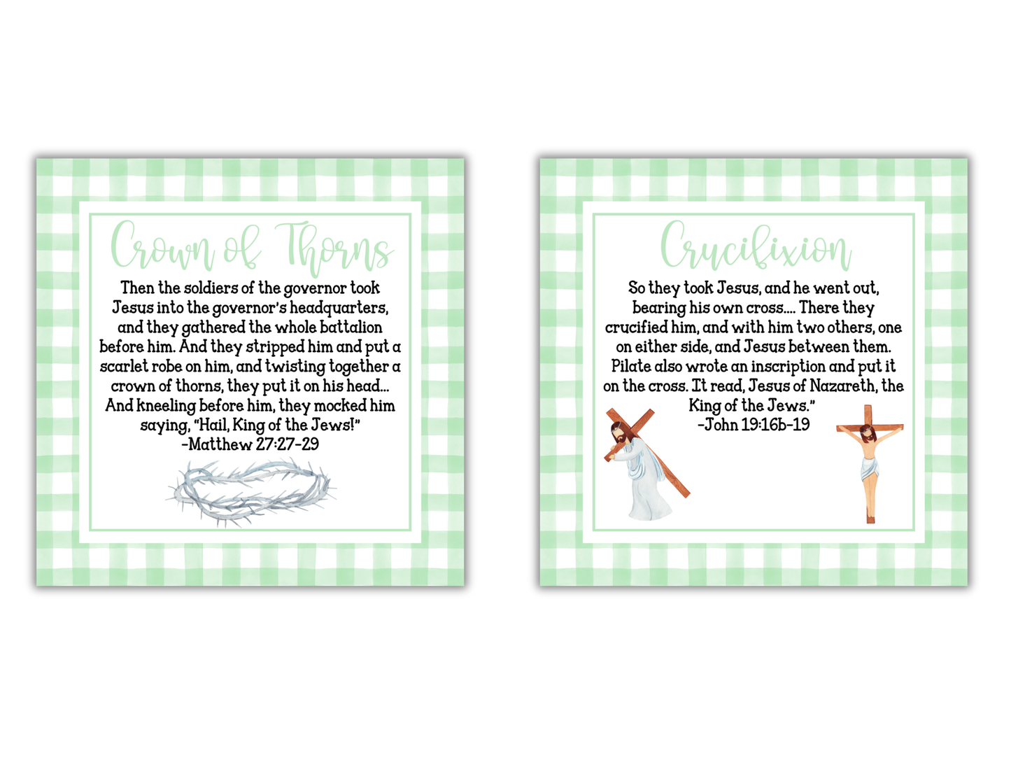 The Story of Easter Story Cards