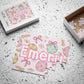 Personalized Kids Puzzle — Easter Eggs & Carrots Name Puzzle (30‑Piece)
