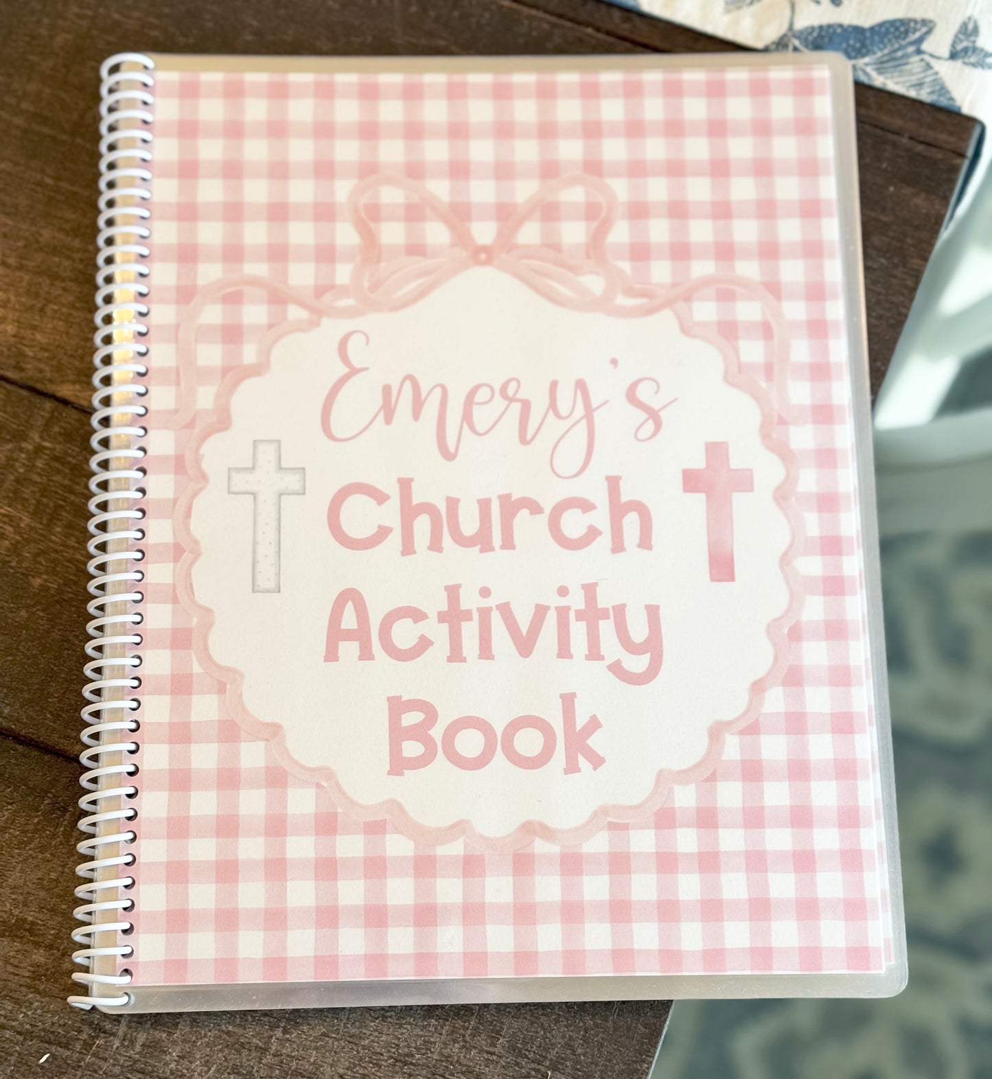 Church Activity Book - Pink