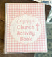 Church Activity Book - Pink