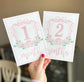 Girl Milestone Cards